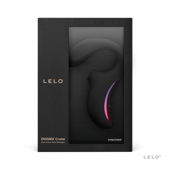 Вакуумный стимулятор с вибрацией, черный LELO Enigma Cruise Black