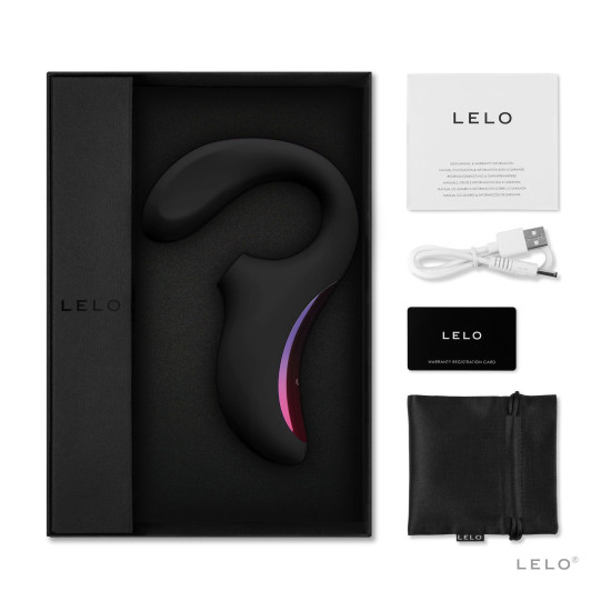 Вакуумный стимулятор с вибрацией, черный LELO Enigma Cruise Black