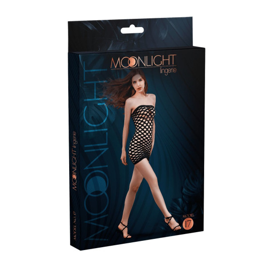 Сукня з сіткою, чорна Moonlight Model 17 Black, XS-L
