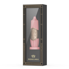 Розкішна масажна свічка, рожева Zalo Massage Candle Pink