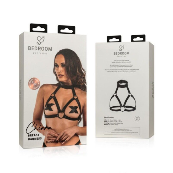 Портупея для бондажа, чёрная Bedroom Fantasies Chiara Bondage Harness Black