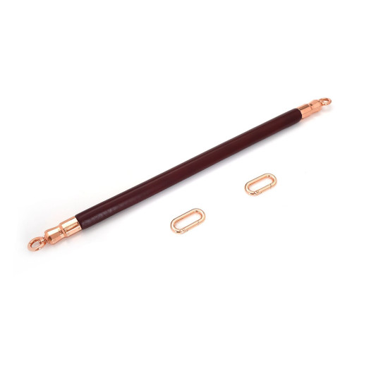 Фиксатор-распорка для ног или рук из дерева и кожи, красный Liebe Seele Wine Red Spreader Bar