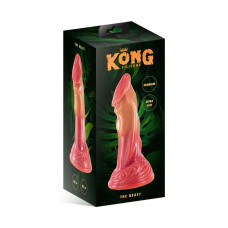 Фентезійний фалоімітатор у вигляді звіра, різнокольоровий Kong Silicone The Beast