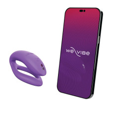 Смарт-вибратор для пар, фиолетовый We-Vibe Sync O Light Purple