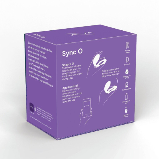 Смарт-вібратор для пар, фіолетовий We-Vibe Sync O Light Purple