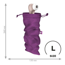 Мешочек для хранения игрушек, фиолетовый Satisfyer Treasure Bag Violet, L