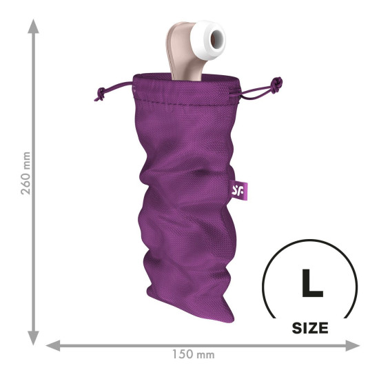 Мішечок для зберігання іграшок, фіолетовий Satisfyer Treasure Bag Violet, L
