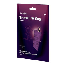 Мешочек для хранения игрушек, фиолетовый Satisfyer Treasure Bag Violet, L