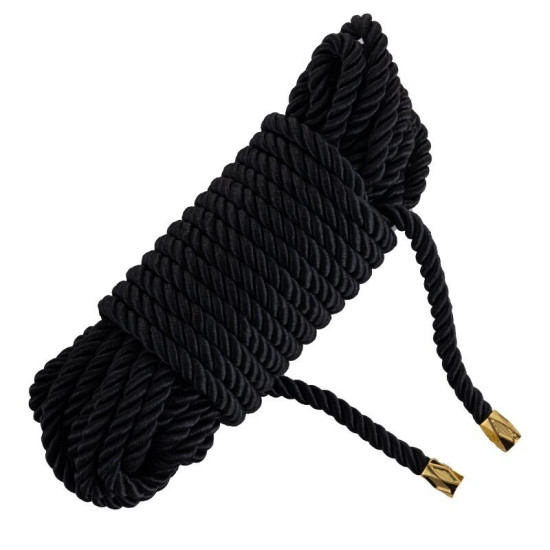 Веревка для Шибари, черная Lockink Sevanda Shibari Practice Rope Black, 8 м