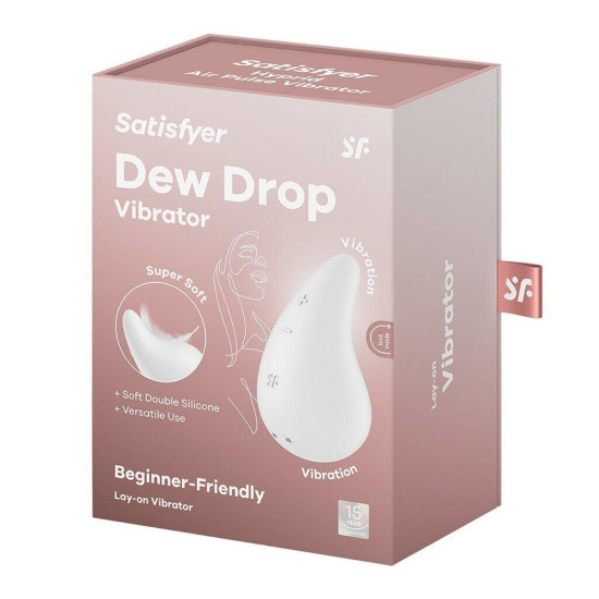 Вібратор, білий Satisfyer Dew Drop White