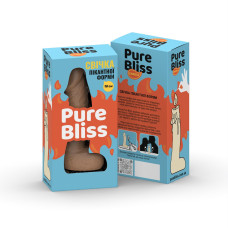 Свічка-член, коричнева, довжина 18 см Pure Bliss BIG Brown