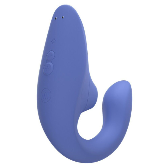 Вакуумний кліторальний стимулятор, синій Womanizer Blend Vibrant Blue