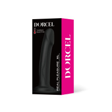 Фалоімітатор на присосці, чорний Dorcel Real Pleasure Black, XL