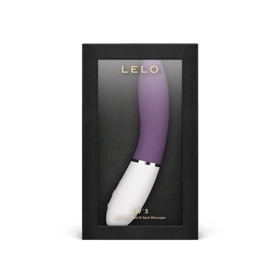Вибратор с эргономичной формой, сливовый Lelo Liv 3 Plum
