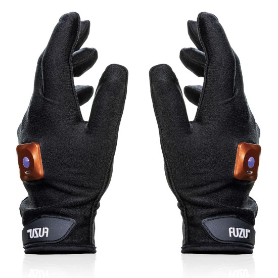 Виброперчатки (левая и правая) с 11 режимами Fuzu Gloves Vibrating Massage Two Hands
