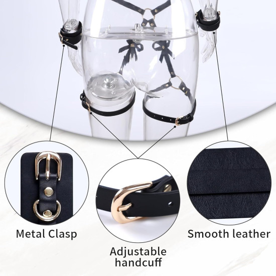 БДСМ-набор LOCKINK YEAHWOW Forced Nadu pose correction set