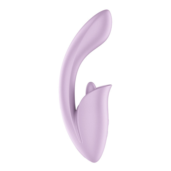 Вагинально-клиторальный вибратор с язычком Satisfyer Tongue Expert