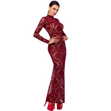Длинное платье Noir Handmade F383 Kink Royal gown/long dress, L