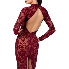 Длинное платье Noir Handmade F383 Kink Royal gown/long dress, L