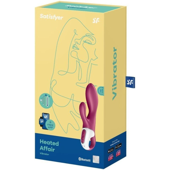 Вібратор-кролик з підігрівом Satisfyer Heated Affair