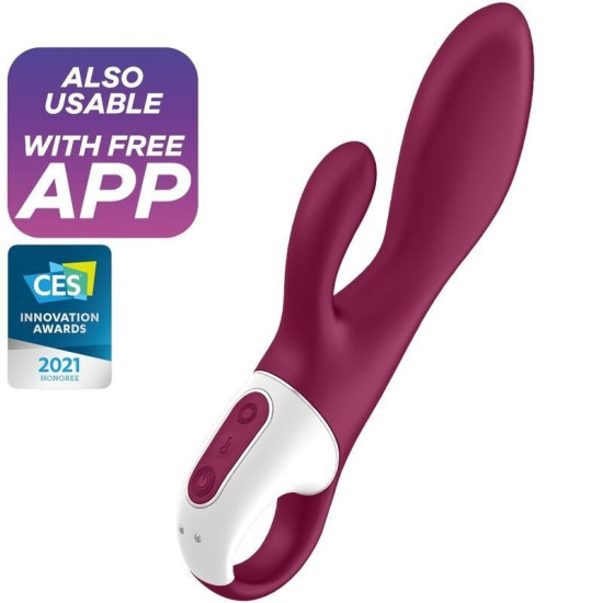 Вібратор-кролик з підігрівом Satisfyer Heated Affair