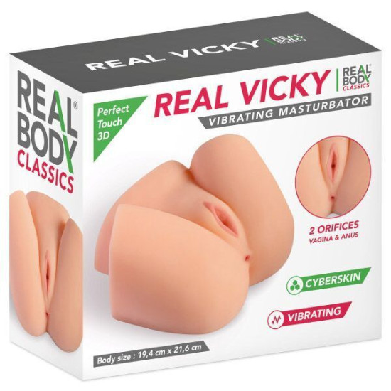 Мастурбатор Real Body - Real Vicky (мятая упаковка!!!)
