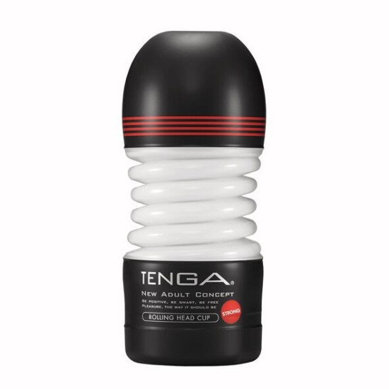 Мастурбатор с интенсивной стимуляцией головки Tenga Rolling Head Cup Strong