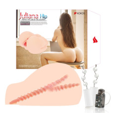 Мастурбатор с вибрацией и массажем Kokos Juliana 2WayPlus