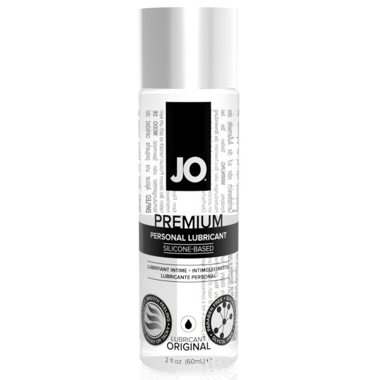 Лубрикант без консервантов и отдушек на силиконовой основе JO PREMIUM ORIGINAL, 60 ml