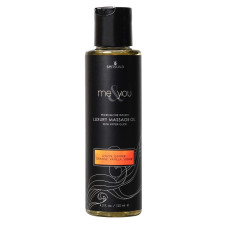 Массажное масло с феромонами и цитрусовым ароматом Sensuva Me&You Lemon, Ginger, Orange, Vanilla & Sugar, 125 ml
