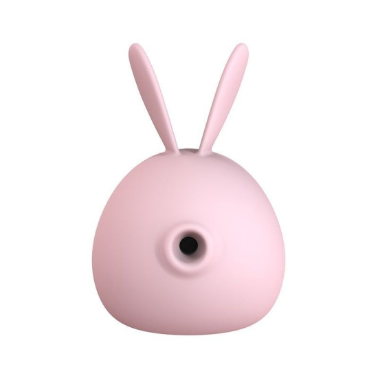 Вакуумный клиторальный стимулятор с вибрацией, розовый KisToy Miss KK Pink