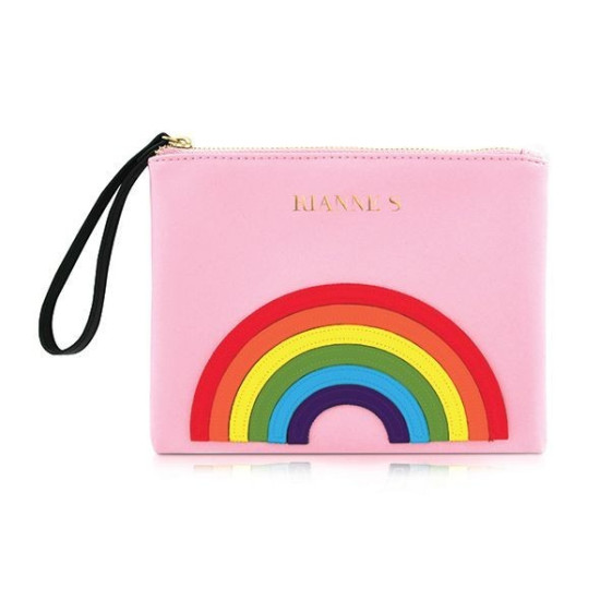 Мини-вибратор, 7 режимов, чехол-косметичка, тёмно-фиолетовый RIANNE S Classique Vibe Pride Deep Purple