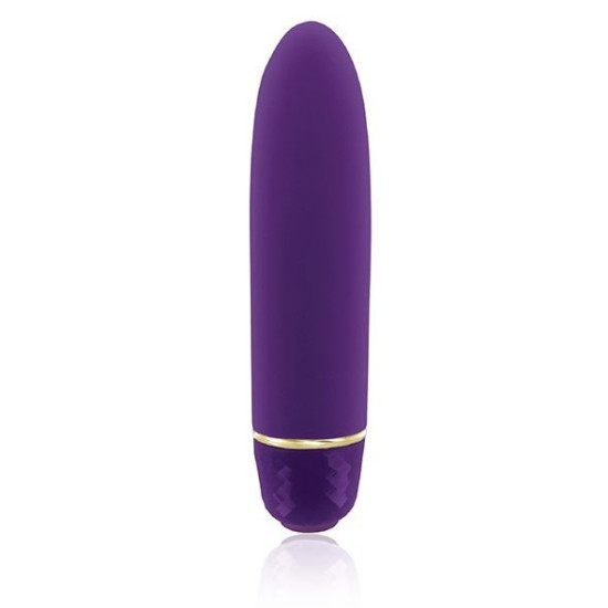 Мини-вибратор, 7 режимов, чехол-косметичка, тёмно-фиолетовый RIANNE S Classique Vibe Pride Deep Purple