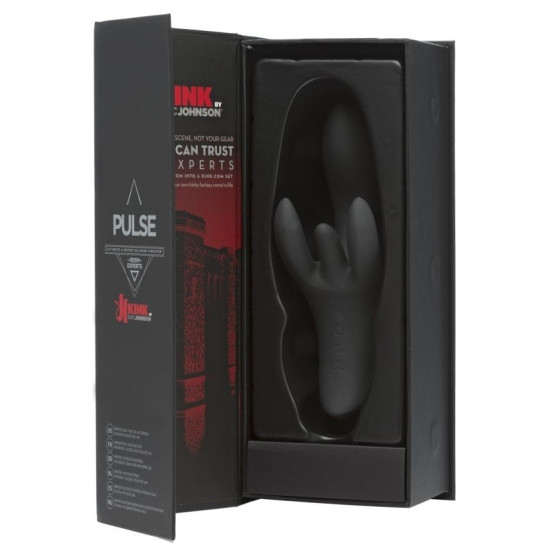 Силіконовий вібратор-кролик з 4 моторами Doc Johnson Kink Johnson Kink Pulse Ultimate 4 Motor Silicone Vibrator