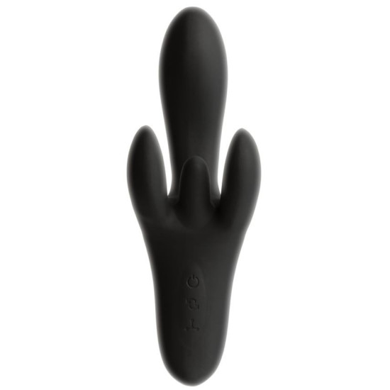 Силіконовий вібратор-кролик з 4 моторами Doc Johnson Kink Johnson Kink Pulse Ultimate 4 Motor Silicone Vibrator