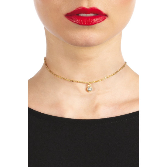 Колье на спину, золотистое Bijoux Pour Toi Lise Gold