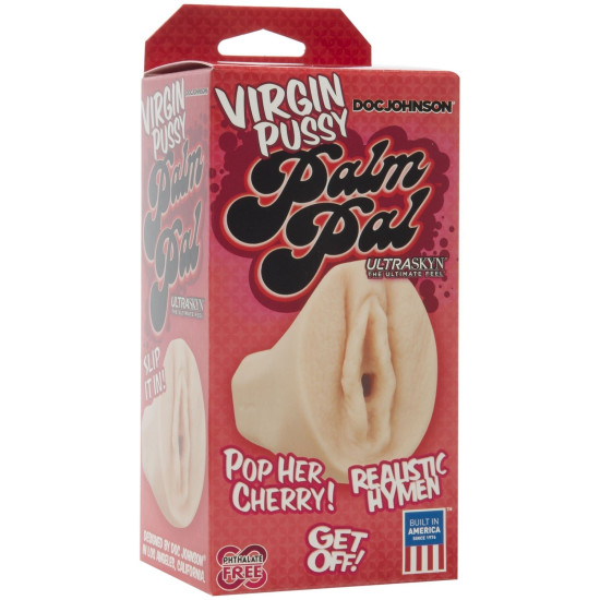 Мастурбатор-вагина девственницы Doc Johnson Virgin Pussy Palm Pal ULTRASKYN
