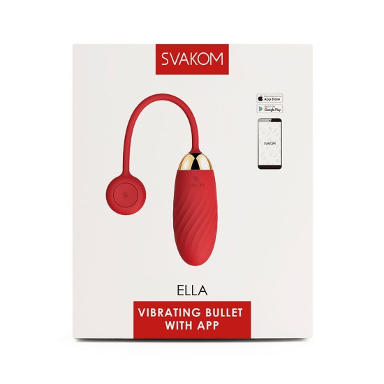 Виброяйцо, красное Svakom Ella Red