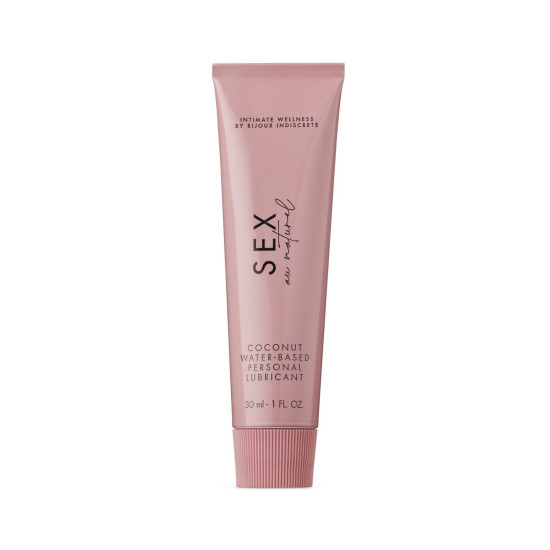 Лубрикант із кокосовим ароматом на водній основі Bijoux Indiscrets Sex au Nature Coconut, 30 ml