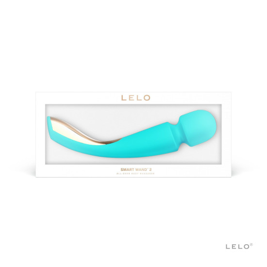 Вібромасажер, океанічно-синій LELO Smart Wand 2 Medium Ocean Blue