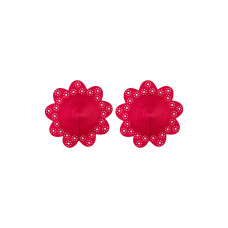 Красные пестисы на соски Obsessive A770 Nipple Covers Red, One Size