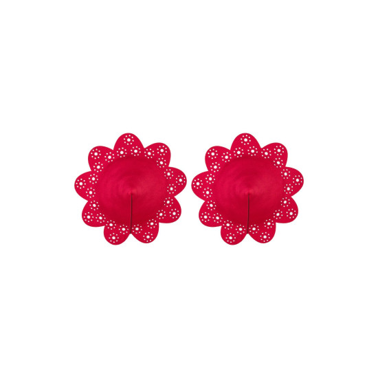 Червоні пестиси на соски Obsessive A770 Nipple Covers Red, One Size