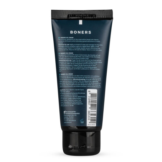 Крем для поліпшення ерекції та збільшення члена Boners Penis XXL Cream, 100 ml