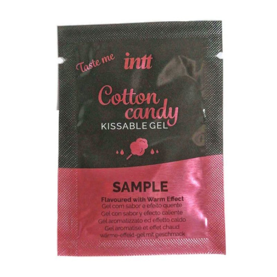 Пробник масажного гелю Intt Cotton Candy, 2 ml