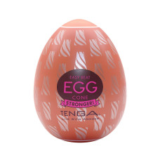 Мастурбатор-яйце з щільного TPE і пробник лубриканта, 5 ml Tenga Egg Cone