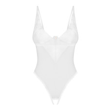 Боді з доступом, ліф з м'якою чашкою, високі трусики Obsessive Alissium Crotchless Teddy, M/L