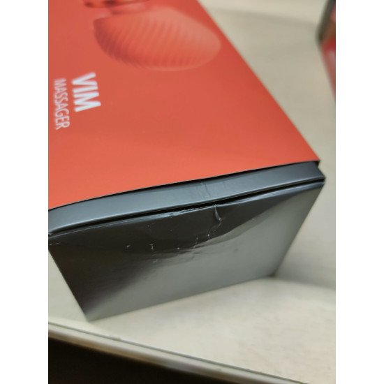 Вибромассажер, оранжевый Fun Factory Vim Vibrating Wand sunrise orange (мятая упаковка)