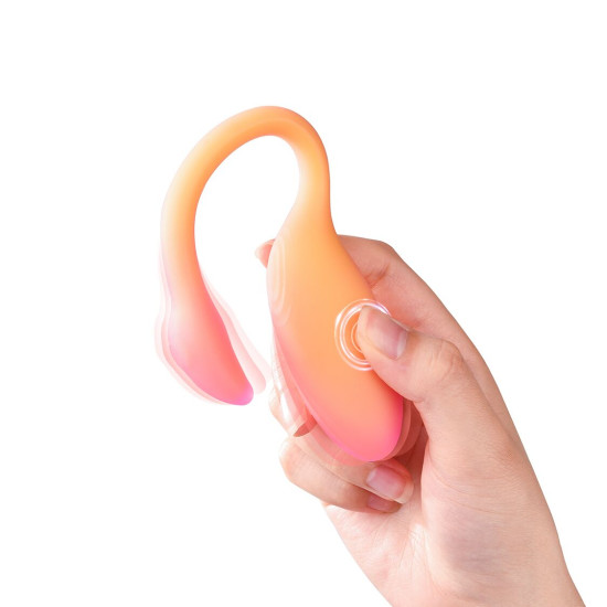 Смарт-виброяйцо оранжевое Magic Motion Flamingo Max Orange
