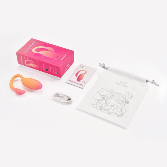 Смарт-виброяйцо оранжевое Magic Motion Flamingo Max Orange