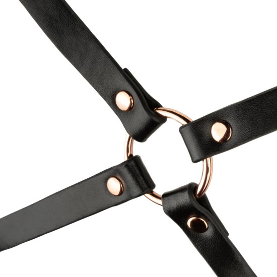 Портупея для тела, черная Rosy Gold Body Harness Black